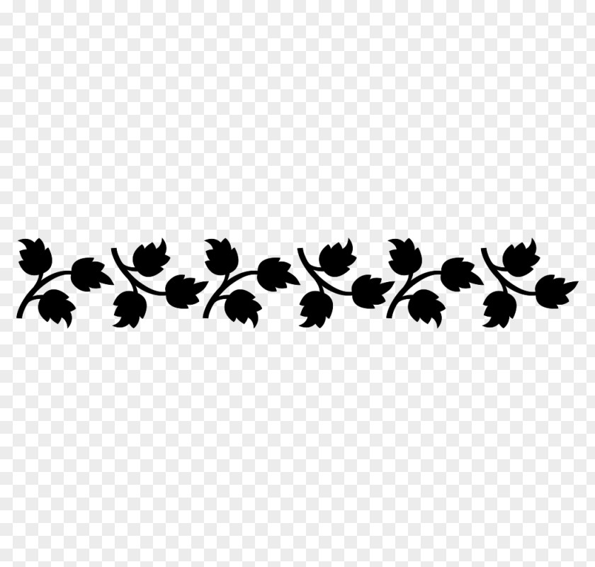 Leaf White Black M Font PNG