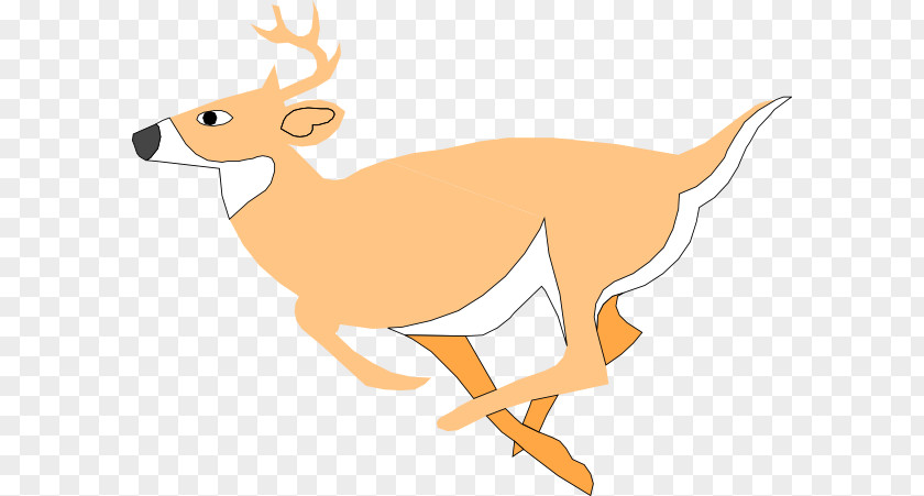 Leaping Deer Clip Art PNG