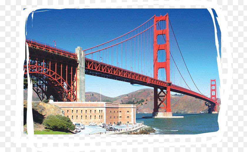 Jembatan Golden Gate Bridge Fort Point, San Francisco Alcatraz Island Suspension PNG
