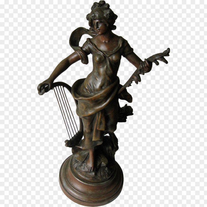 Bronze Statue Sculpture Classical PNG