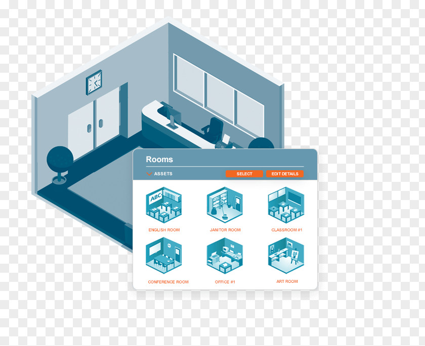 Isometric Building Illustration Parago Software Service Management Office PNG