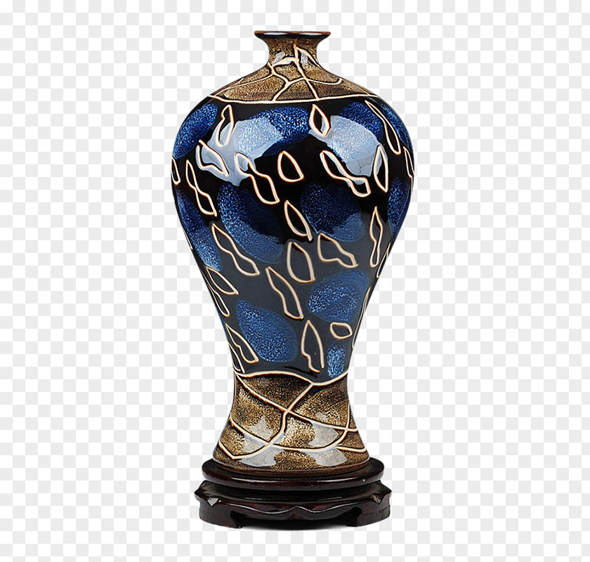 Retro Porcelain Ceramic Jewelry Jingdezhen Vase Jewellery PNG
