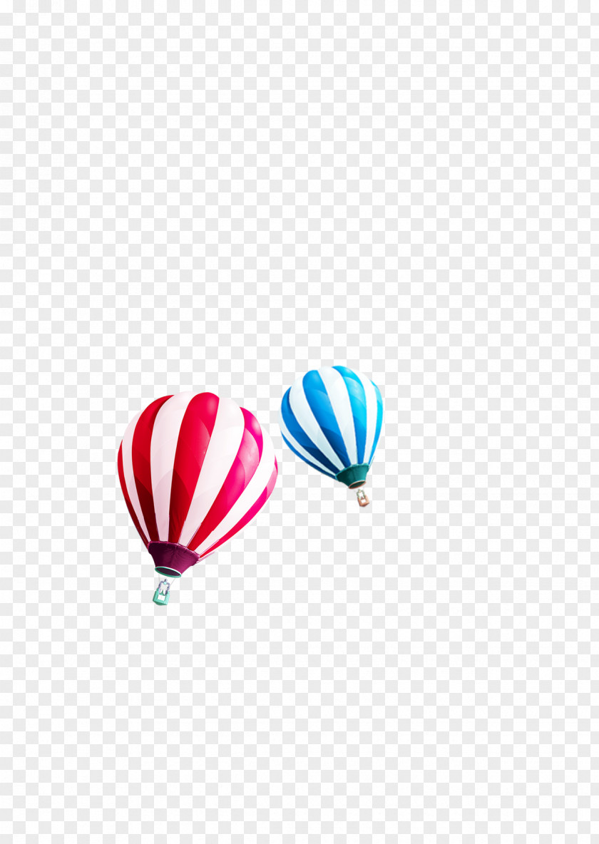 Striped Hot Air Balloon Aviation Wallpaper PNG