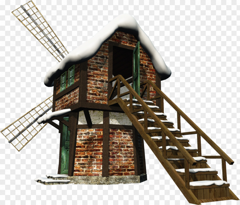 Windmill Download Building Clip Art PNG