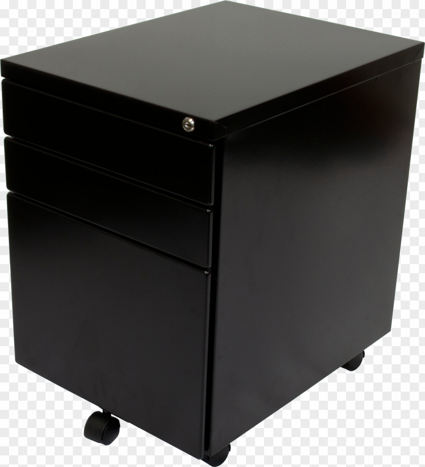 Aluminum Black 2 Drawer File Cabinet Stool Table Chair Couch PNG