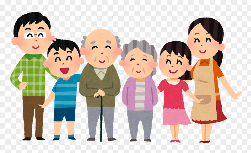 Family いらすとや Illustrator Old Age PNG