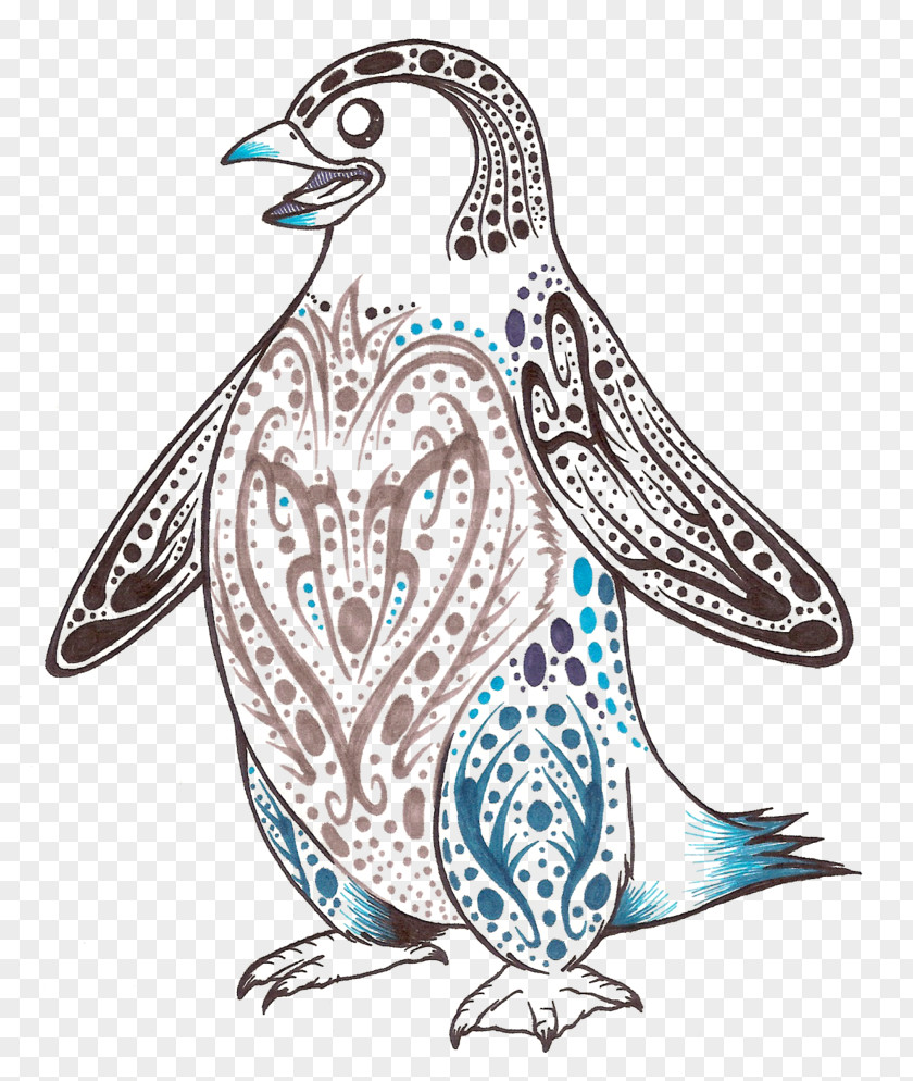 Penguin Life Artist PNG