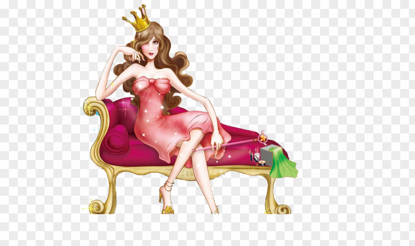 Queen Cartoon Gratis PNG