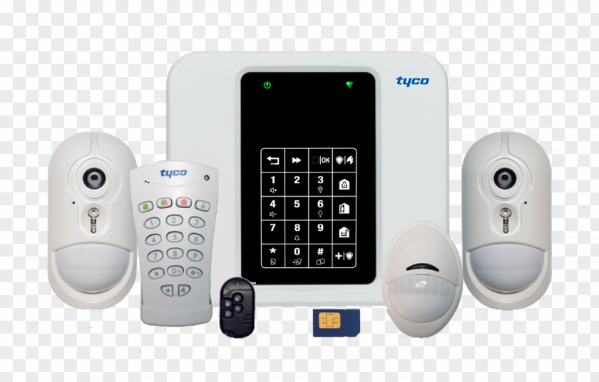 Tech Background，abstract Alarm Device Tyco International Security Fire Protection Empresa PNG