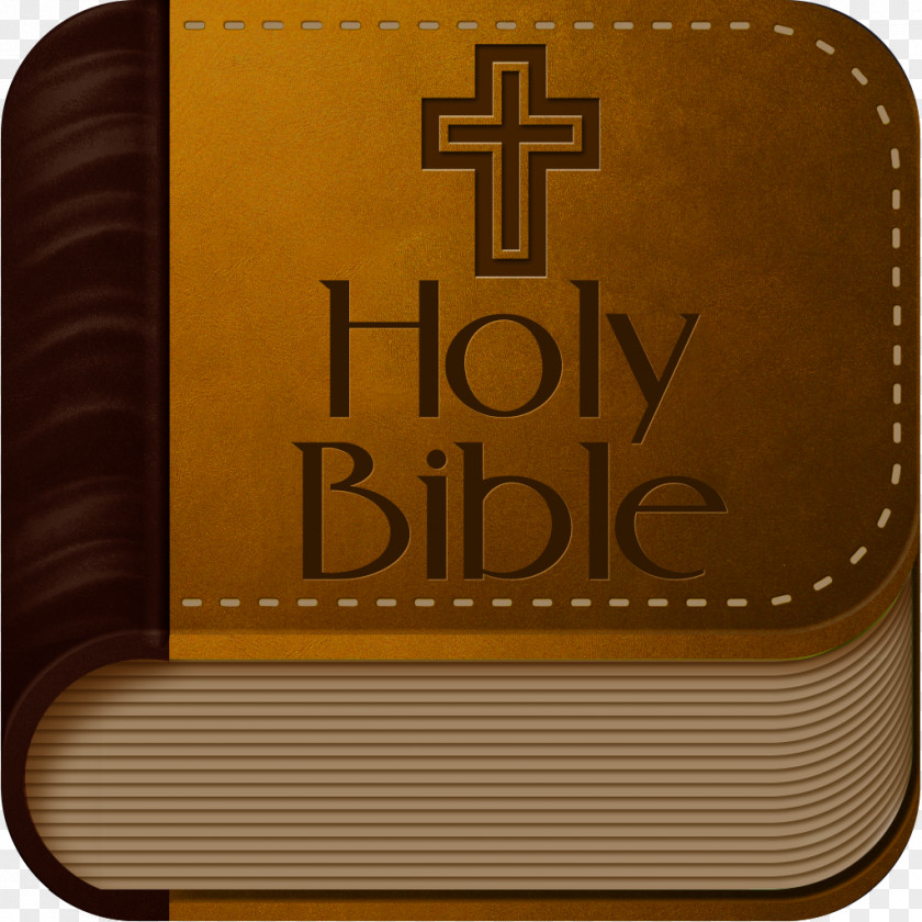 Holy Bible Brand Brown PNG