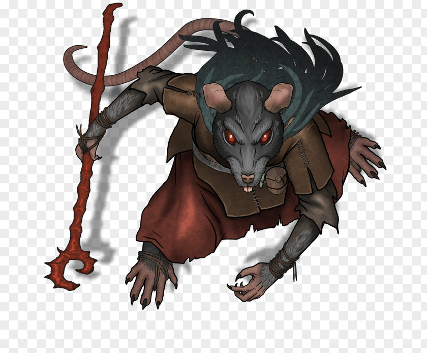 Rat & Mouse Pathfinder Roleplaying Game Roll20 Dungeons Dragons PNG