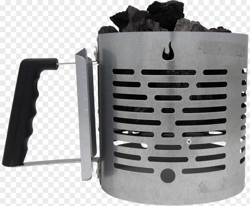Barbecue Chimney Starter Grilling Charcoal PNG