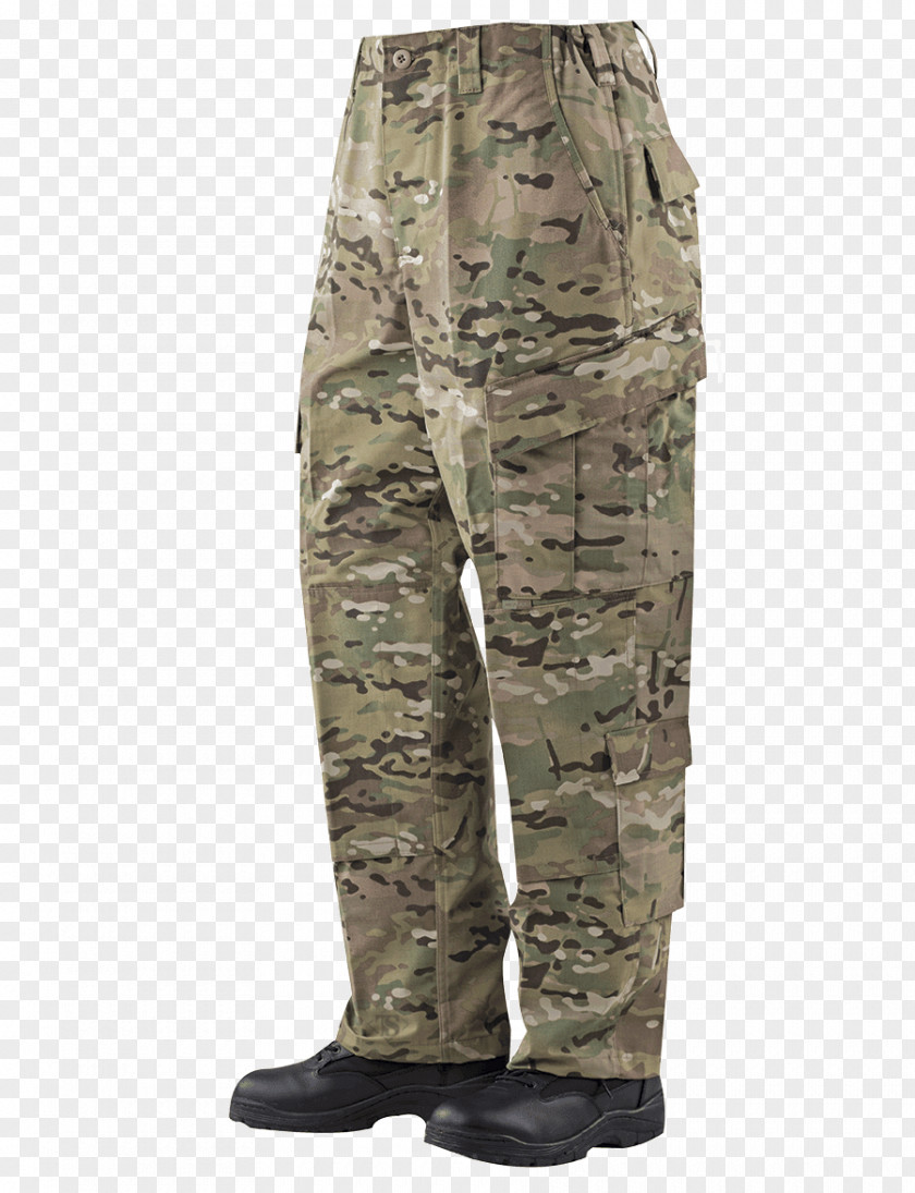 Camouflage Uniform MultiCam TRU-SPEC Ripstop Army Combat Battle Dress PNG