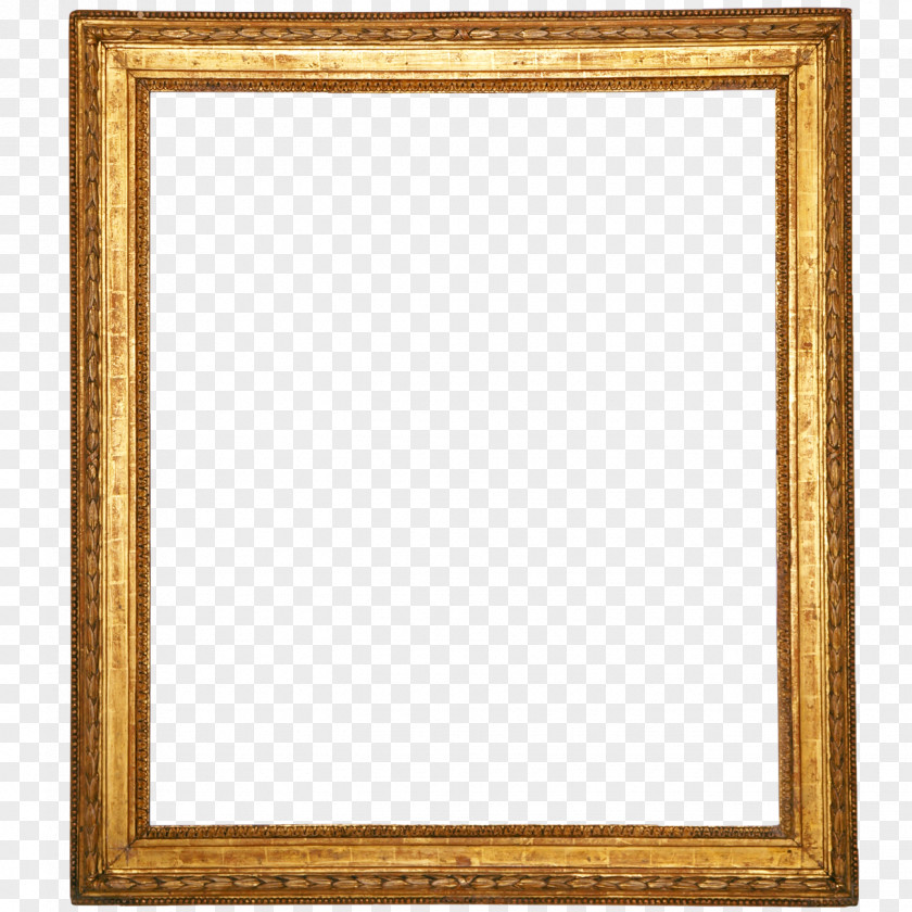 Gold Picture Frames Stock Photography PNG