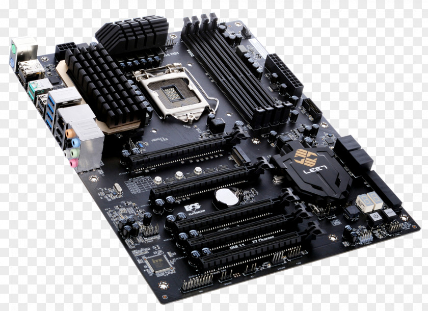 Intel LGA 1151 MSI H270 GAMING PRO CARBON Motherboard PNG