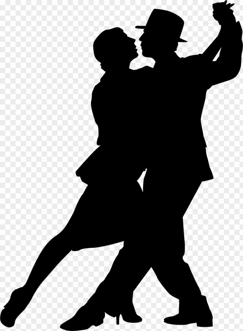 Tango Dance Ballroom Argentine Silhouette PNG
