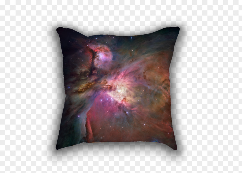 Throw Pillows Orion Nebula Pillars Of Creation Hubble Space Telescope PNG