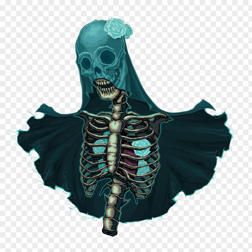 Vector Skull Bride Horror Royalty-free Illustration PNG