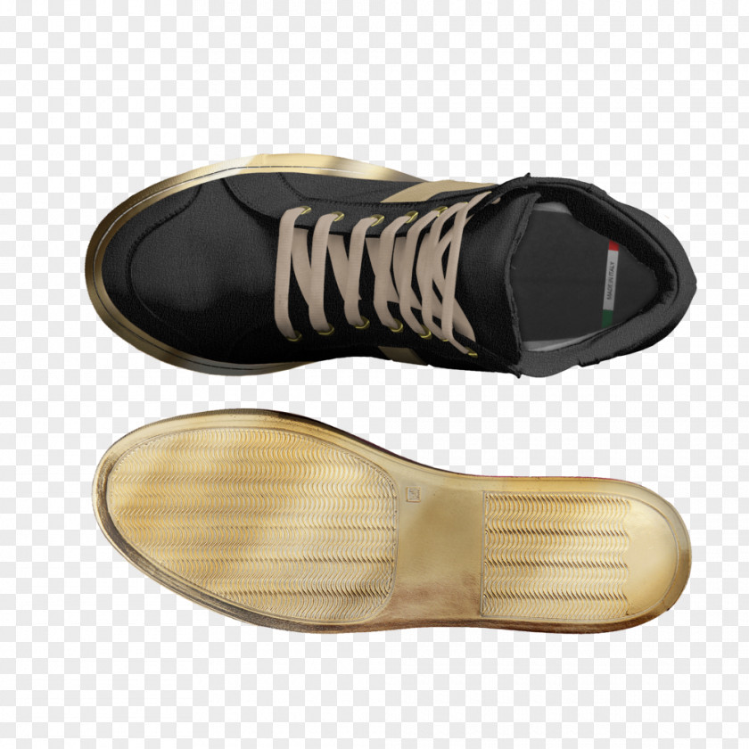 Bottom Gold Shoe Footwear Brown PNG
