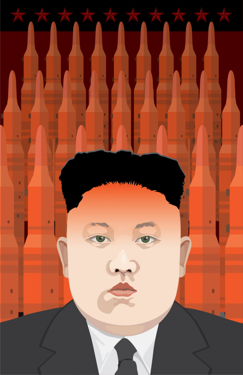 Kim Jong-un Paper Illustrator Art Mike Powers Illustration PNG