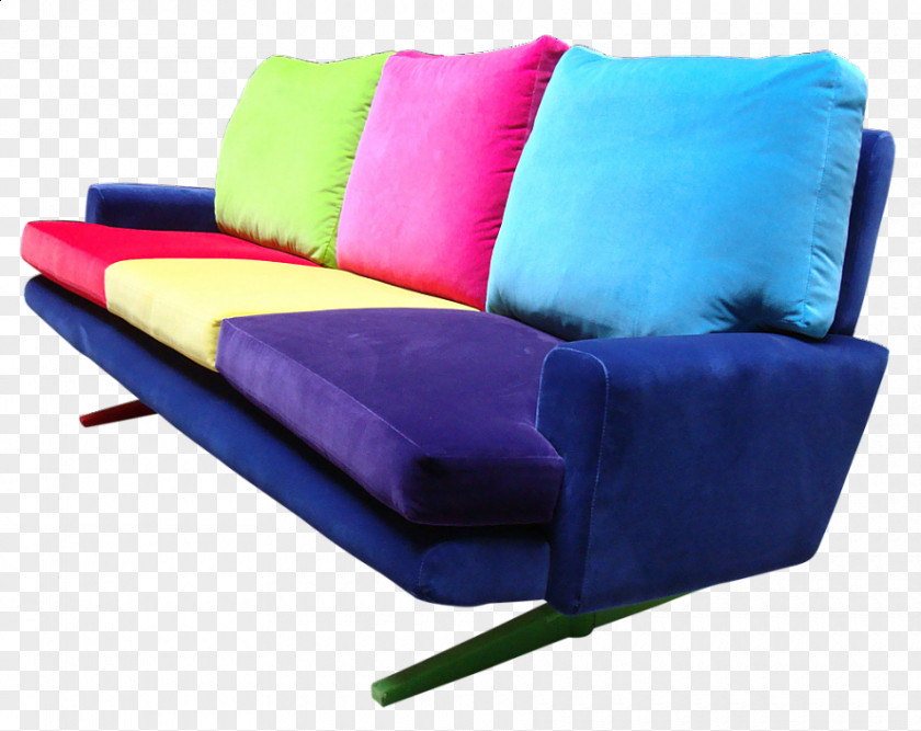 Mirror Blocks Sofa Bed Futon Chair PNG