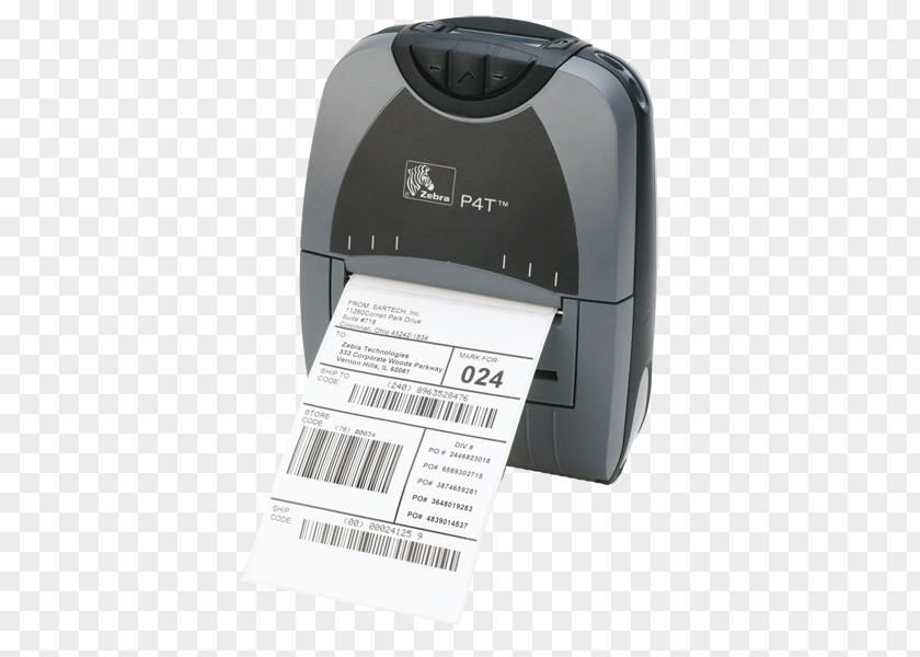 Printer Zebra Technologies Barcode Label PNG