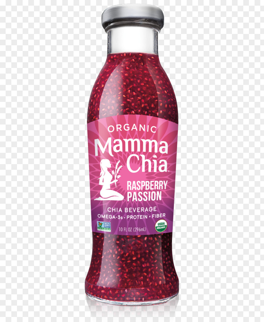 Raspberry Lemonade Pomegranate Juice Organic Food Chia Seed PNG