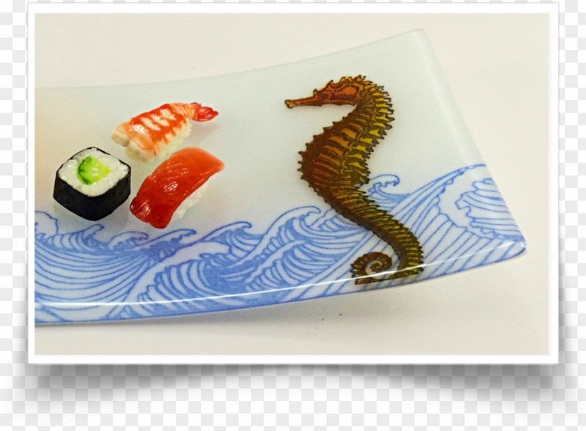 Sushi Japanese Cuisine Seahorse Chopsticks Tableware PNG