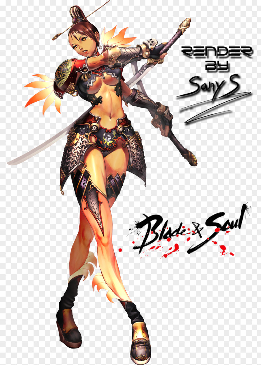 Blade And Soul & Concept Art Model Sheet PNG