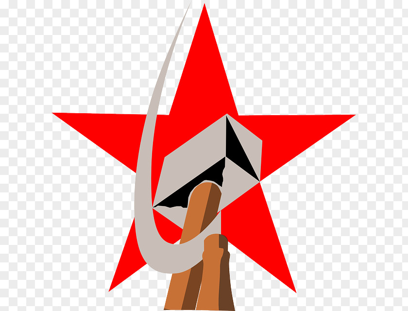 Communism Soviet Union Russian Revolution Hammer And Sickle PNG