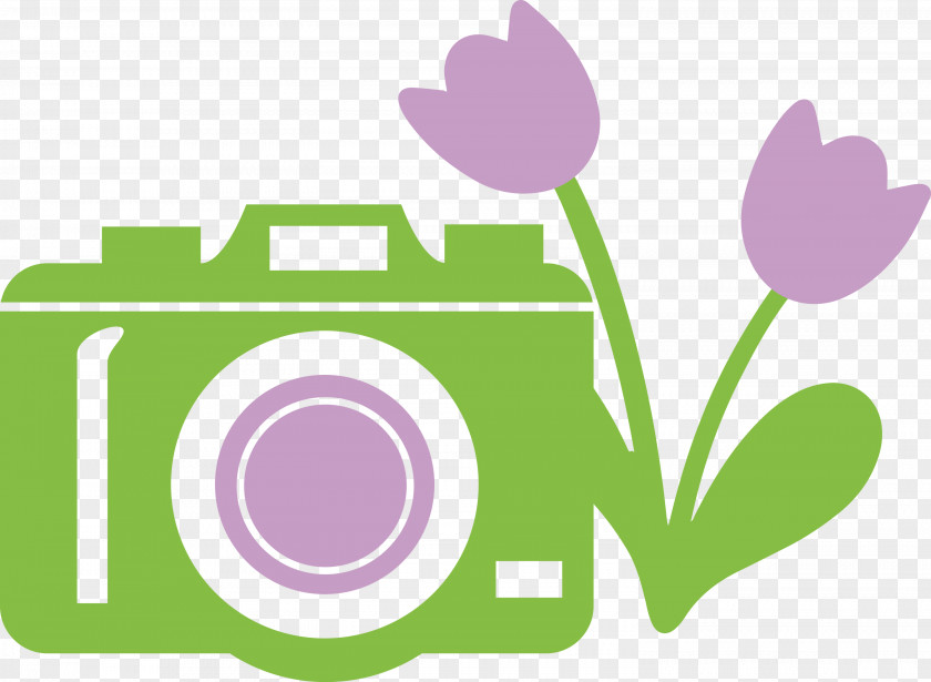 Camera Flower PNG