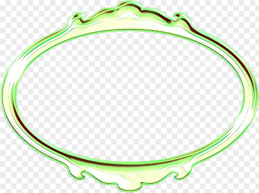 Oval Meter Green Circle PNG