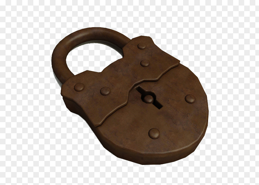 Padlock Key Chain PNG