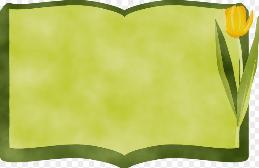 Leaf Rectangle Green Meter Geometry PNG