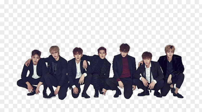 Monsta X Hero Rush Desktop Wallpaper PNG