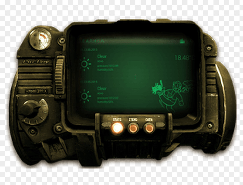 PipBoy Fallout 3 4 Fallout: New Vegas PlayStation PNG