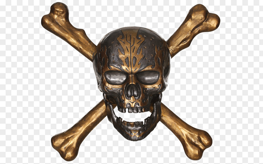 Pirates Of The Caribbean Skull And Crossbones Piracy Wall PNG