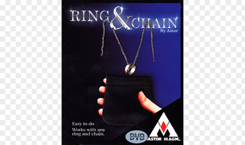Ring Chain Jewellery Pocket Illusion By Astor DVD PNG