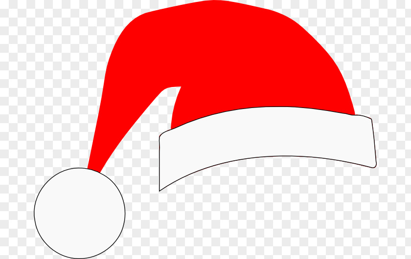 Santa Claus Christmas Hat Clip Art PNG