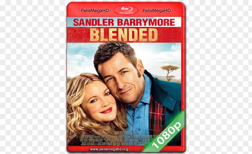 Adam Sandler Drew Barrymore Blended Film Comedy PNG