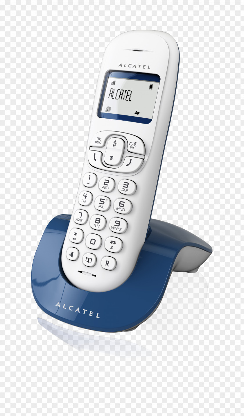 Alcatel Mobile Cordless Telephone Home & Business Phones C250 Téléphone Sans Fil PNG