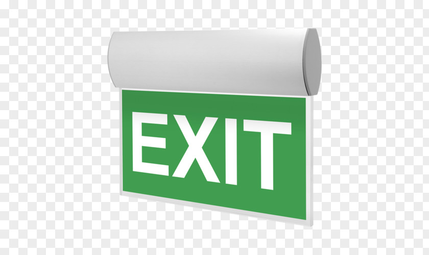 Exit Sign Emergency Fire Escape Arrow PNG