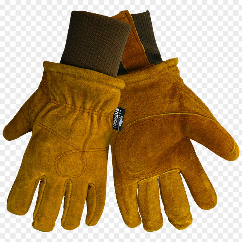 Glove Thinsulate Lining Leather Cowhide PNG