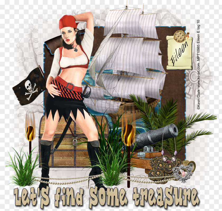 Pirate Collection Design Tree PNG