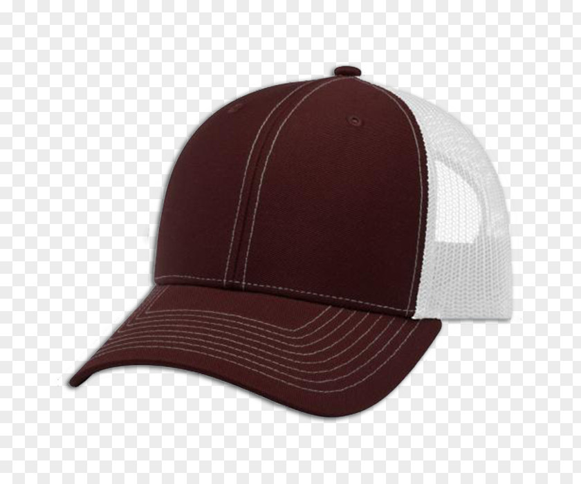 Baseball Cap Trucker Hat Maroon Product Design PNG