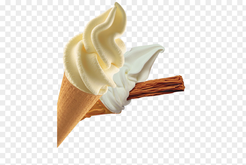 Ice Cream Cones Waffle Dame Blanche PNG