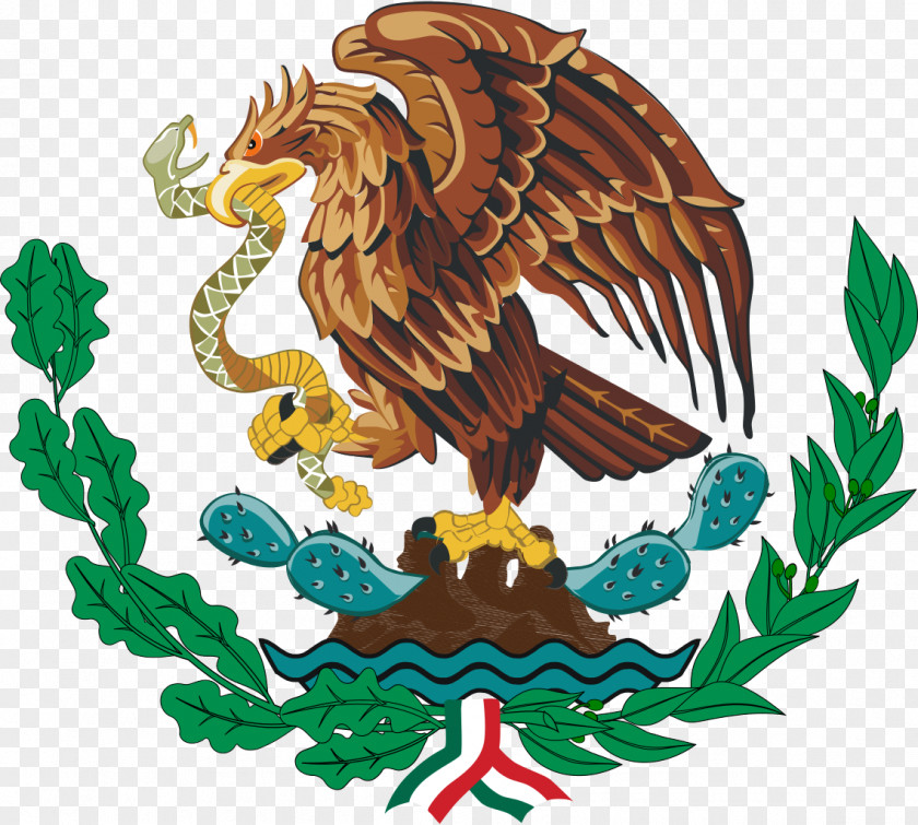 Mexico Coat Of Arms Tenochtitlan Aztec Empire New Spain PNG