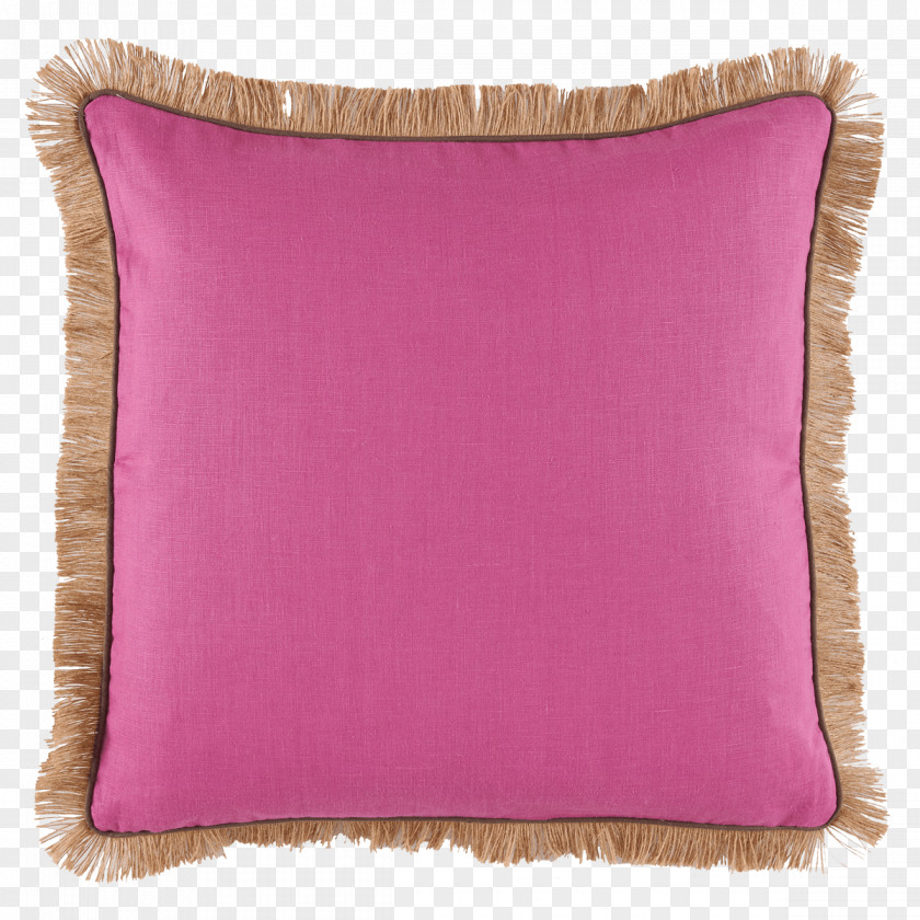 Pillow Throw Pillows Cushion Pink Color PNG