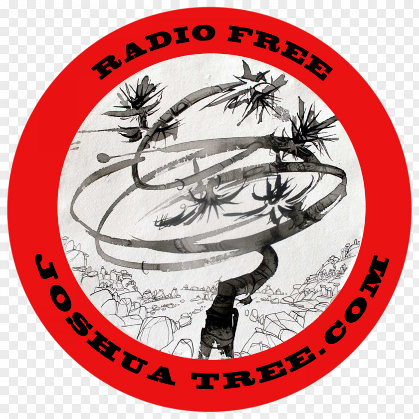 Radio Joshua Tree National Park Logo Recreation Font PNG