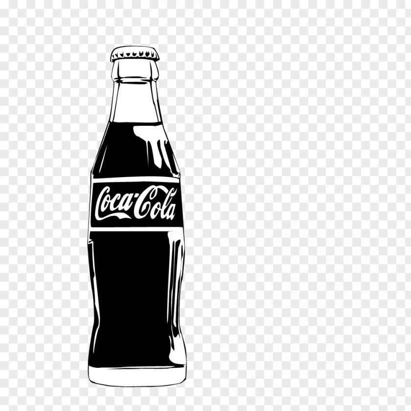 Coca Cola The Coca-Cola Company Glass Bottle PNG